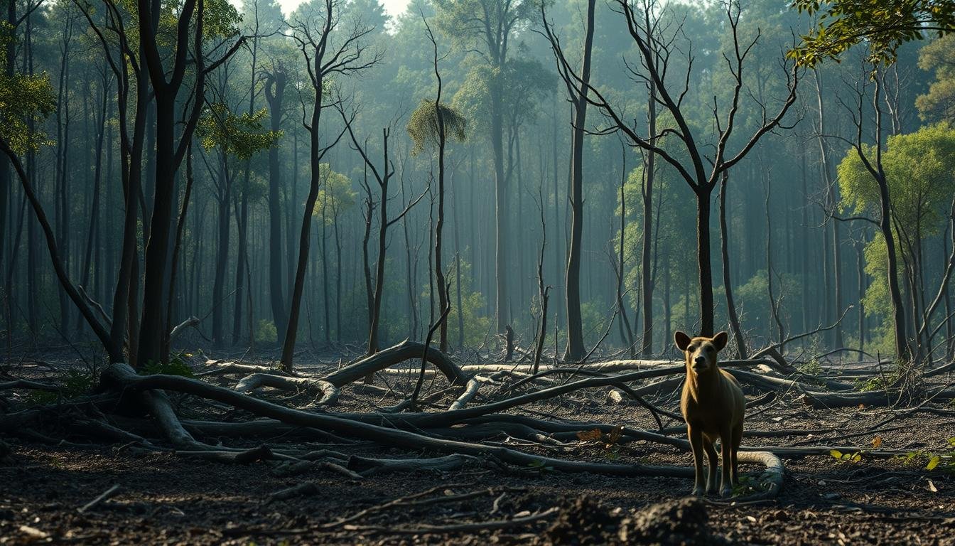 deforestation facts for kids