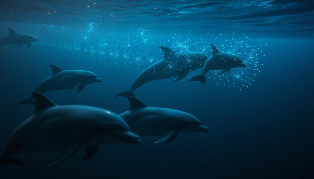 dolphin echolocation communication