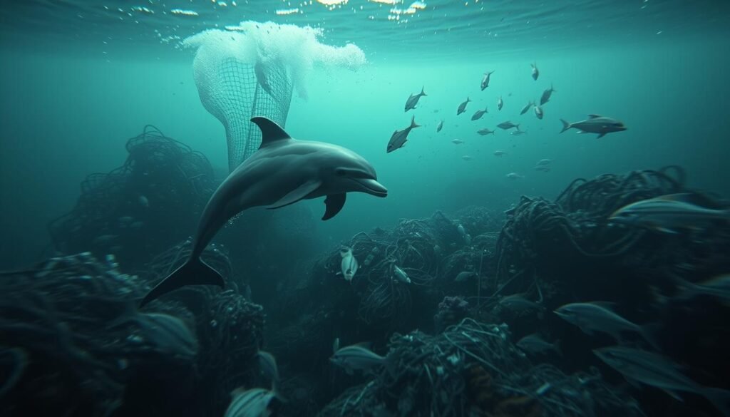 dolphin pollution threats