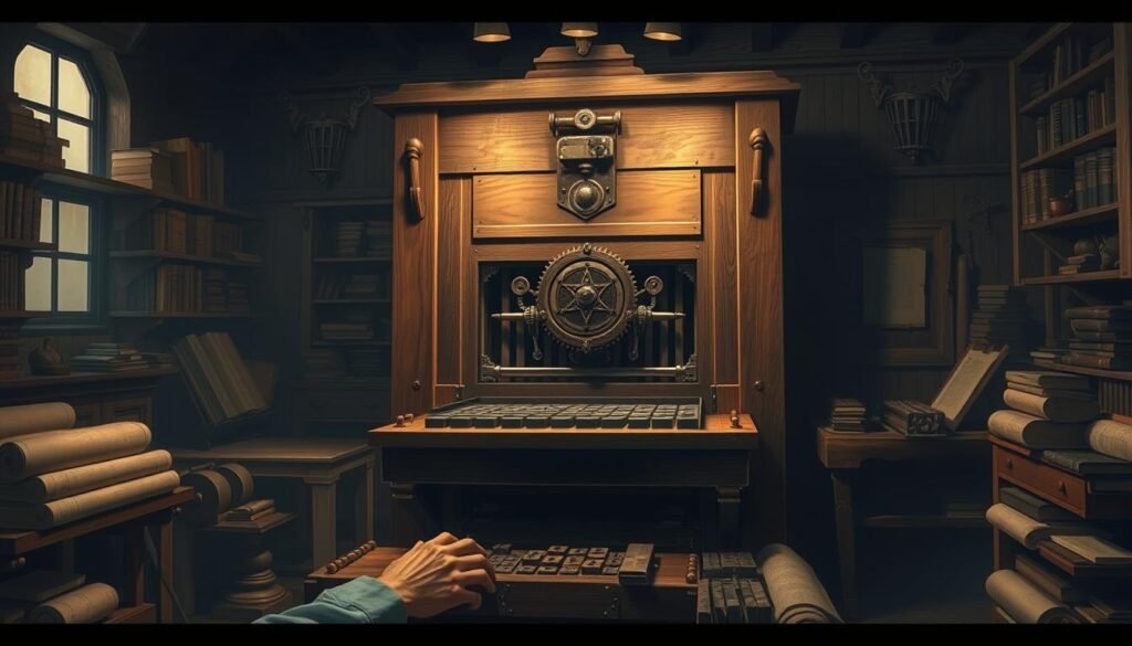 first printing press in North America