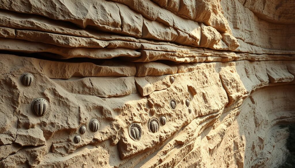 fossil preservation in limestone formations
