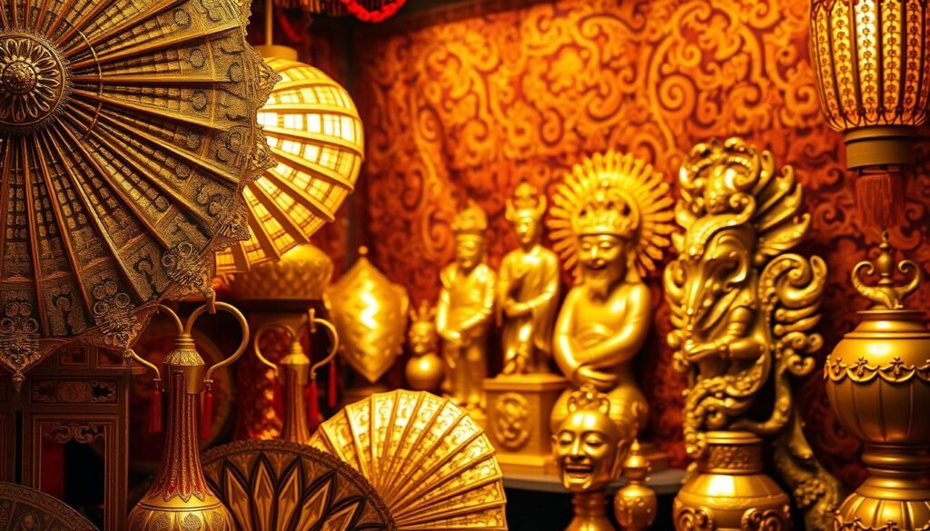 gold foil cultural uses