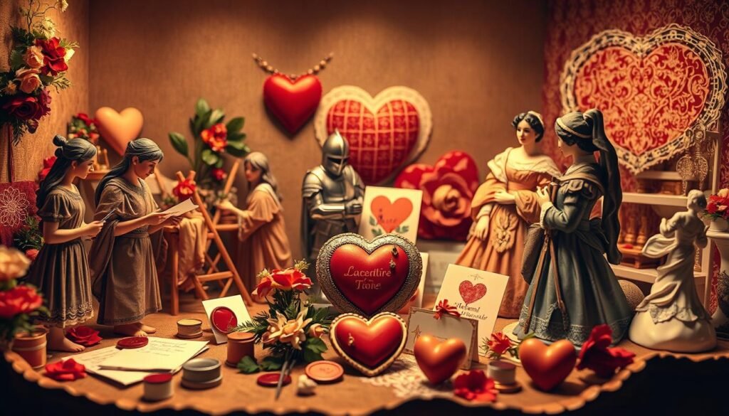 history of valentine's day traditions