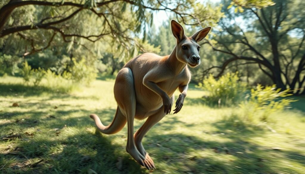kangaroo speed and agility