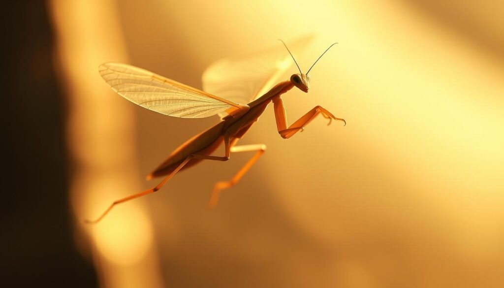 mantis wings and flight