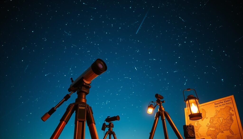 meteor observation setup