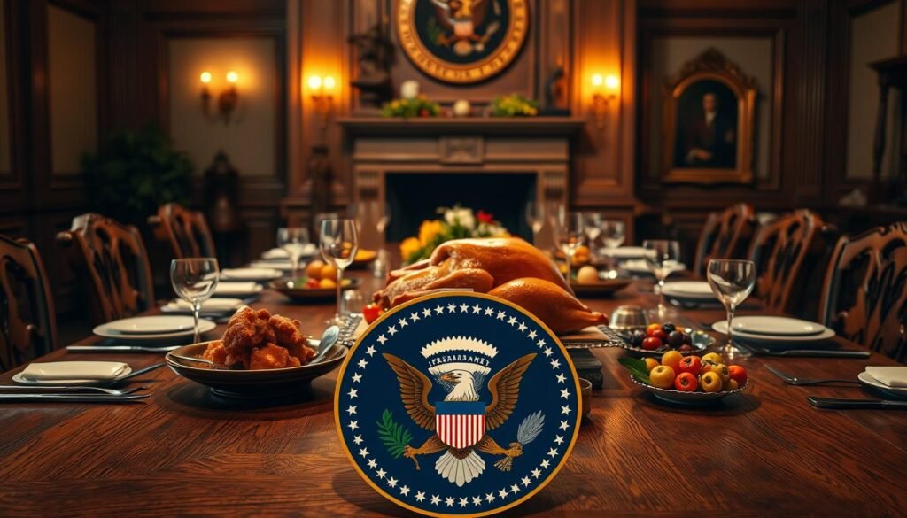 modern thanksgiving traditions presidential influence