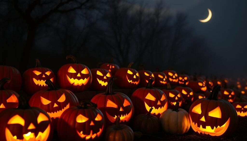 pumpkins vs turnips jack-o-lanterns