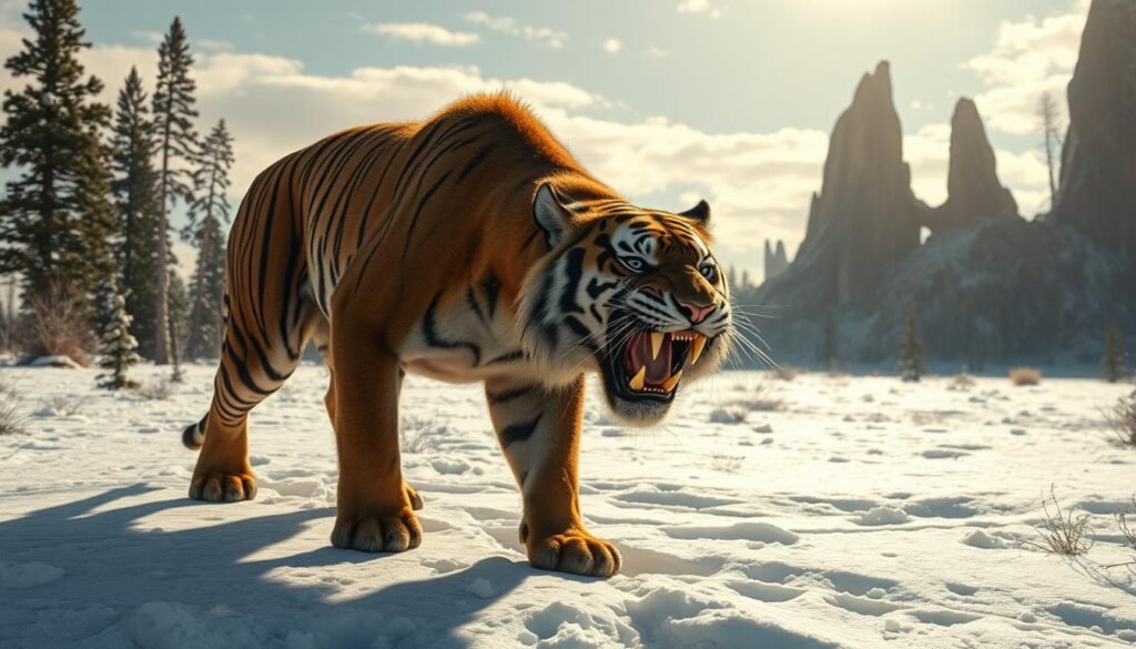 saber tooth tiger facts for kids