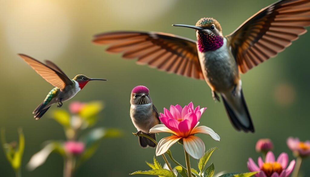 size comparison hummingbird species