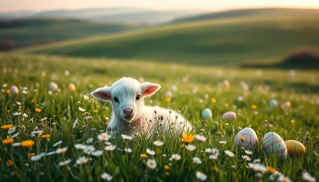 spring symbols lamb egg traditions