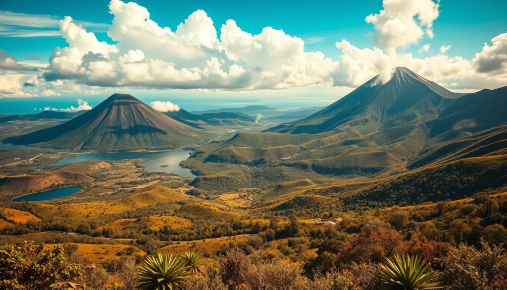 volcanoes and geography facts for kids