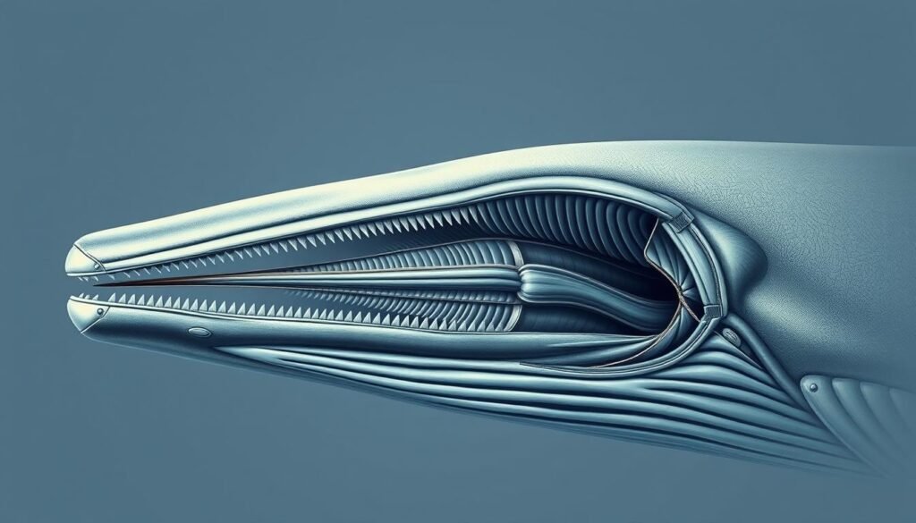 whale filter feeding anatomy