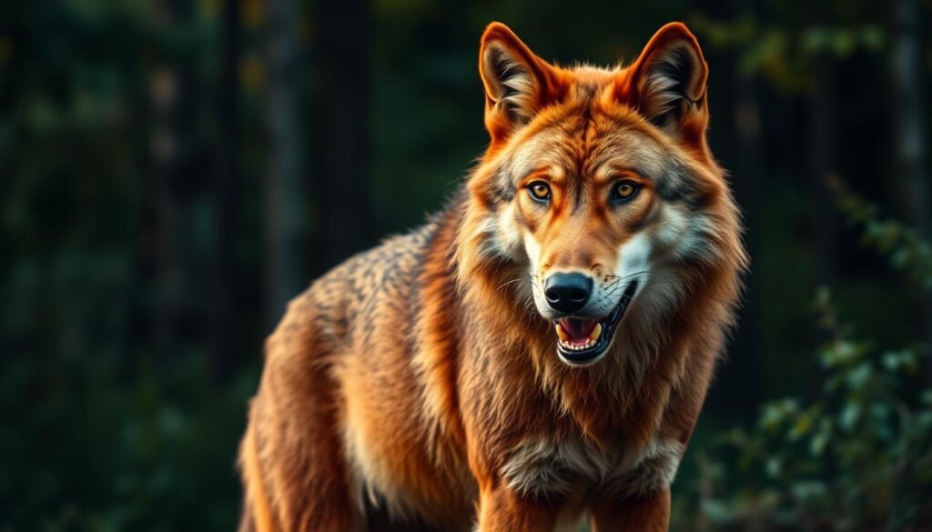 wolf physical traits
